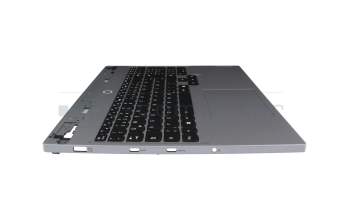 5CB1M72407 Original Lenovo Tastatur inkl. Topcase DE (deutsch) schwarz/grau mit Backlight
