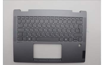 Lenovo 5CB1N61322 C-Cover with keyboard, Bulgarian, Luna Grey, w/Storm Grey Keycaps, UK