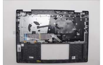 Lenovo 5CB1N61326 C-Cover with keyboard, UK English, Luna Grey, w/Grey Keycaps, UK