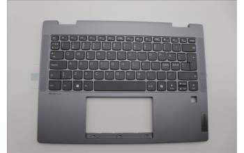 Lenovo 5CB1N61344 C-Cover with keyboard, Nordic, Luna Grey, w/Grey Keycaps, UK