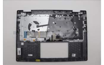 Lenovo 5CB1N61349 C-Cover with keyboard, US English Euro, Luna Grey, w/Grey Keycaps, US