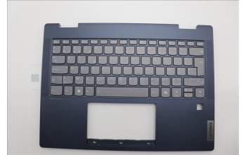 Lenovo 5CB1N61377 C-Cover with keyboard, Belgian, Cosmic Blue, w/Storm Grey Keycaps, UK
