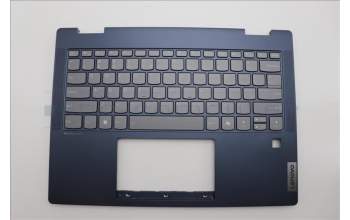 Lenovo 5CB1N61381 C-Cover with keyboard, US English Euro, Cosmic Blue, w/Storm Grey Keycaps, US