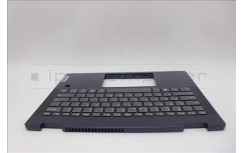Lenovo 5CB1N61381 C-Cover with keyboard, US English Euro, Cosmic Blue, w/Storm Grey Keycaps, US