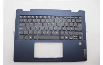 Lenovo 5CB1N61387 C-Cover with keyboard, UK English, Cosmic Blue, w/Grey Keycaps, UK