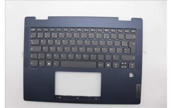 Lenovo 5CB1N61398 C-Cover with keyboard, French, Cosmic Blue, w/Grey Keycaps, US
