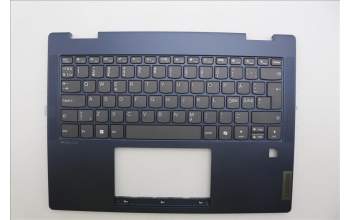 Lenovo 5CB1N61405 C-Cover with keyboard, Nordic, Cosmic Blue, w/Grey Keycaps, UK