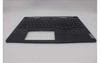 Lenovo 5CB1N61424 C-Cover with keyboard, English, Eclipse Black, White Backlight, US