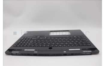 Lenovo 5CB1N61465 C-Cover with keyboard, UK English, Eclipse Black, RGB Backlight, UK