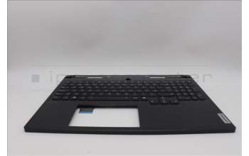 Lenovo 5CB1N61469 C-Cover with keyboard, Portuguese, Eclipse Black, RGB Backlight, UK