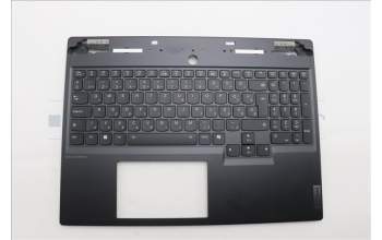 Lenovo 5CB1N61476 C-Cover with keyboard, Hungarian, Eclipse Black, RGB Backlight, UK