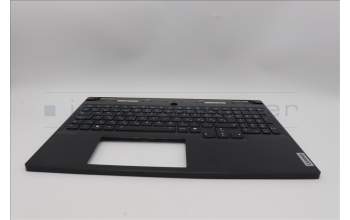 Lenovo 5CB1N61476 C-Cover with keyboard, Hungarian, Eclipse Black, RGB Backlight, UK