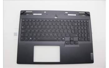 Lenovo 5CB1N61479 C-Cover with keyboard, Slovenian, Eclipse Black, RGB Backlight, UK