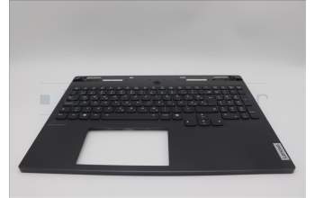 Lenovo 5CB1N61479 C-Cover with keyboard, Slovenian, Eclipse Black, RGB Backlight, UK