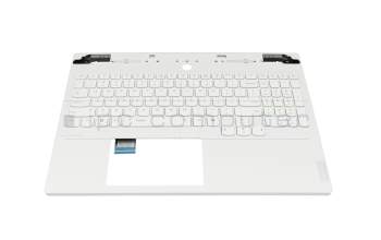 5CB1N6148 Original Lenovo Tastatur inkl. Topcase US (englisch) weiß/weiß mit Backlight