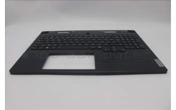 Lenovo 5CB1N61482 C-Cover with keyboard, Czech Slovakian, Eclipse Black, RGB Backlight, UK