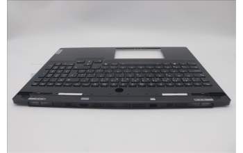 Lenovo 5CB1N61482 C-Cover with keyboard, Czech Slovakian, Eclipse Black, RGB Backlight, UK