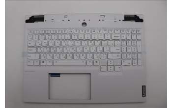 Lenovo 5CB1N61492 C-Cover with keyboard, Russian, White, RGB Backlight, US
