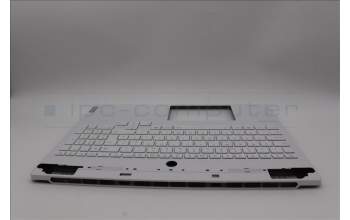 Lenovo 5CB1N62132 C-Cover with keyboard, UK English, White, RGB Backlight, UK