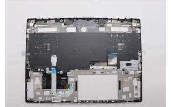 Lenovo 5CB1N62155 C-Cover with keyboard, Hungarian, White, RGB Backlight, UK