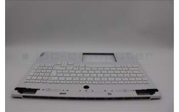 Lenovo 5CB1N62157 C-Cover with keyboard, Belgian, White, RGB Backlight, UK