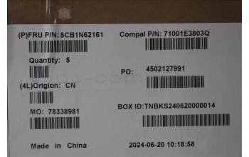 Lenovo 5CB1N62161 Tastatur inkl. TopcaseASM_SLV C 83FD WH RGB