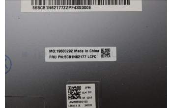 Lenovo 5CB1N62177 Cover L 83DN A_YG_LG