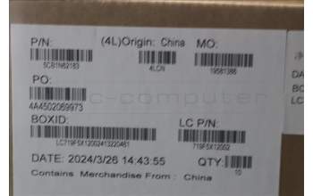 Lenovo 5CB1N62183 Strip Cover, 83DN, BEZEL