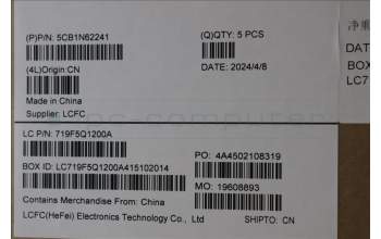 Lenovo 5CB1N62241 Tastatur inkl. Topcase ASM_SLV L 83DNLG PS