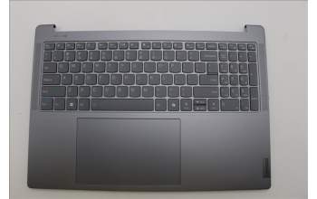 Lenovo 5CB1N62249 C-Abdeckung mit Tastatur, USA – Englisch, Luna-Grau, Mit Puresight Pro-Logo