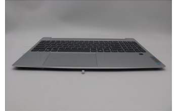 Lenovo 5CB1N65010 C-Cover with keyboard, Hebrew, Cloud Grey, Backlight, Fingerprint, US