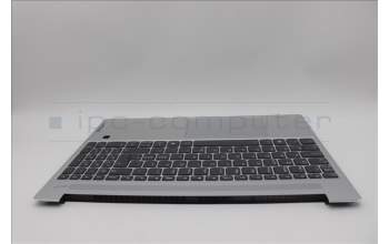 Lenovo 5CB1N78871 C-Cover with keyboard, Nordic, Cloud Grey, Backlight, Fingerprint, UK