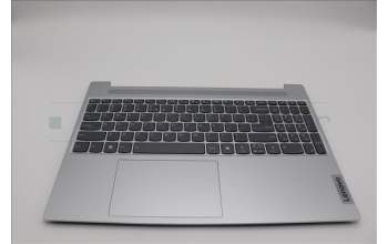 Lenovo 5CB1N78887 C-Cover with keyboard, US English Euro, Cloud Grey, Backlight, Non-Fingerprint, US