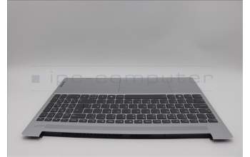 Lenovo 5CB1N78887 C-Cover with keyboard, US English Euro, Cloud Grey, Backlight, Non-Fingerprint, US