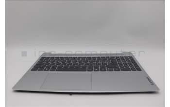 Lenovo 5CB1N78896 C-Cover with keyboard, Italian, Cloud Grey, Backlight, Non-Fingerprint, UK