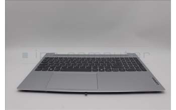 Lenovo 5CB1N78897 C-Cover with keyboard, Spanish, Cloud Grey, Backlight, Non-Fingerprint, UK