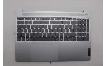 Lenovo 5CB1N78904 C-Cover with keyboard, German, Cloud Grey, Backlight, Non-Fingerprint, UK