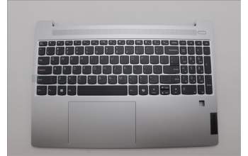 Lenovo 5CB1N78916 C-Cover with keyboard, English, Cloud Grey, Non-Backlight, Fingerprint, US