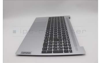 Lenovo 5CB1N78968 C-Cover with keyboard, Belgian, Cloud Grey, Non-Backlight, Non-Fingerprint, UK