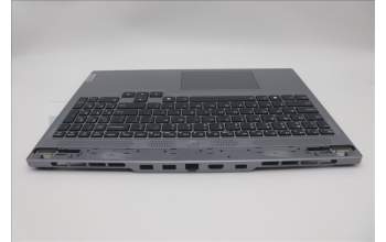 Lenovo 5CB1N84646 C-Cover with keyboard, English, Luna Grey, Backlight, US