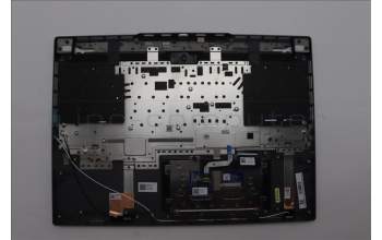 Lenovo 5CB1N84670 C-Cover with keyboard, Switzerland, Luna Grey, Backlight, UK