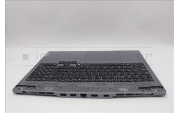 Lenovo 5CB1N84686 C-Cover with keyboard, UK English, Luna Grey, RGB Backlight, UK