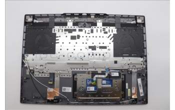 Lenovo 5CB1N84687 C-Cover with keyboard, Italian, Luna Grey, RGB Backlight, UK