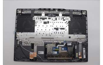 Lenovo 5CB1N84702 C-Cover with keyboard, Bulgarian, Luna Grey, RGB Backlight, UK