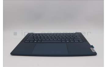Lenovo 5CB1N84762 C-Cover with keyboard, US English Euro, Tidal Teal, w/puresight pro logo, US