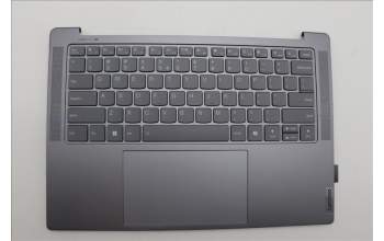 Lenovo 5CB1N90767 C-Cover with keyboard, US English Euro, Luna Grey, w/puresight pro logo, US