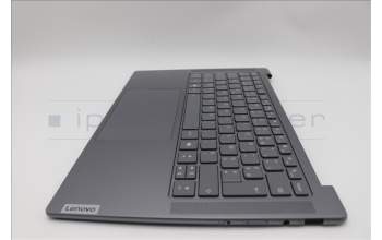Lenovo 5CB1N90769 C-Cover with keyboard, French, Luna Grey, w/puresight pro logo, US