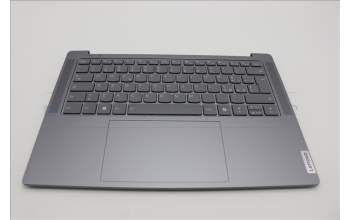 Lenovo 5CB1N90785 C-Cover with keyboard, Italian, Luna Grey, w/puresight pro logo, UK