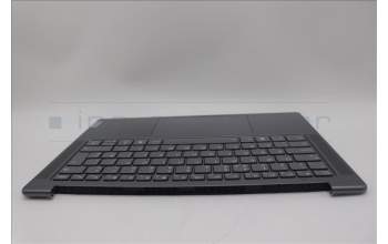 Lenovo 5CB1N90811 C-Cover with keyboard, UK English, Luna Grey, w/puresight pro logo, UK