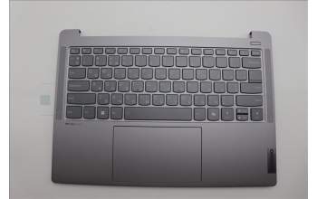 Lenovo 5CB1N90848 C-Cover with keyboard, Ukraine, Arctic Grey, US